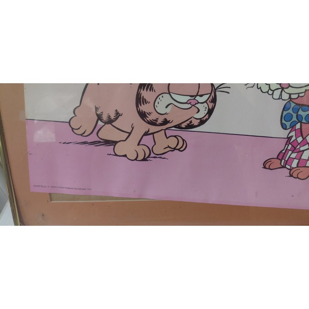 Retro Comic Animation Collectible vintage office 78 Garfield motivational Poster - Picture 13 of 16
